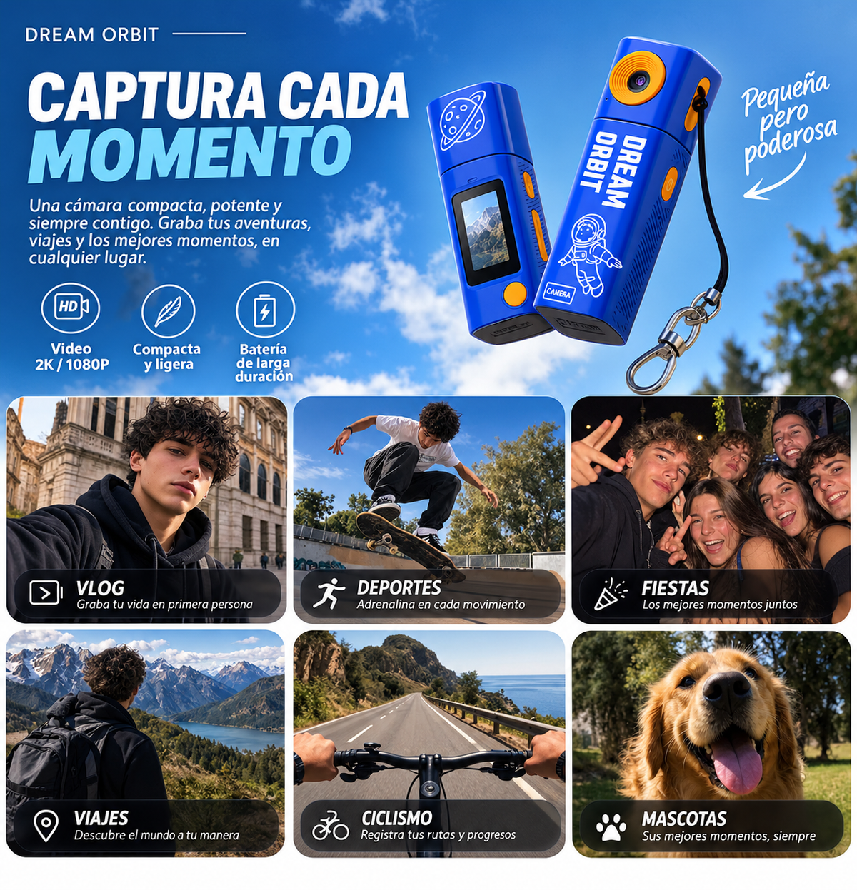 Mini cámara G6 | Axis Youth
