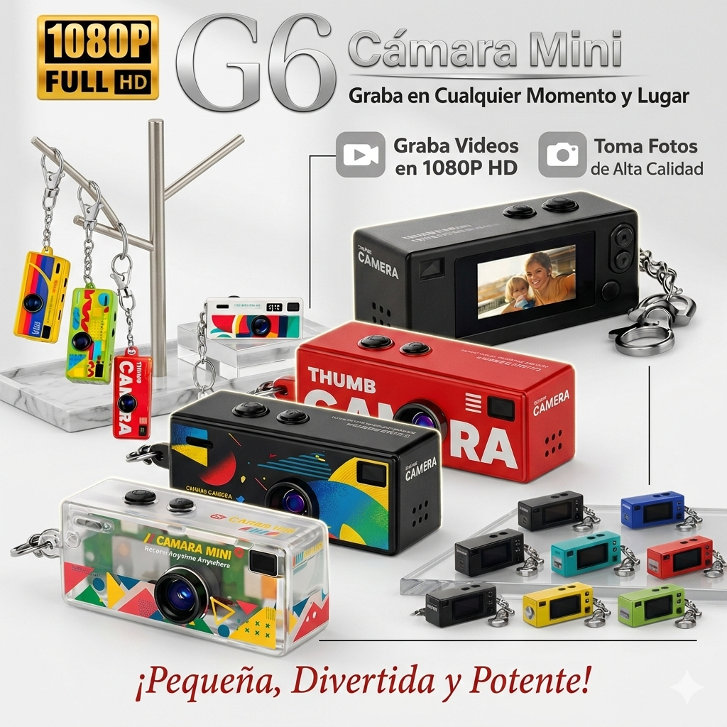 RETROVA G6 | Cámara Vintage Digital 1984